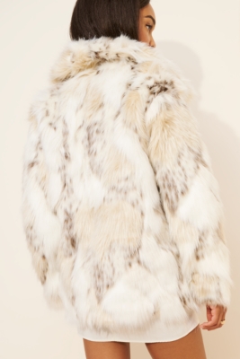 Shaggy Textured Coat | Nuuly