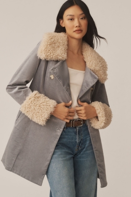 Snow Faux Fur Coat
