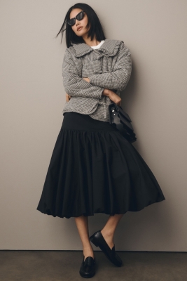 Gingham Quilted Jacket