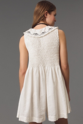 A-Line Collar Romper Nuuly