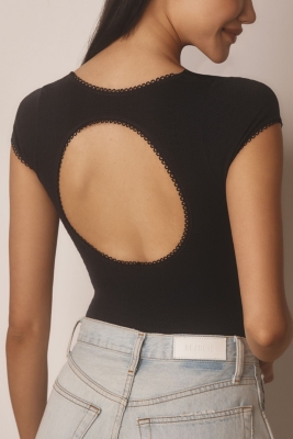 Seamless Pointelle Bodysuit