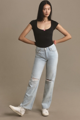 Seamless Pointelle Bodysuit