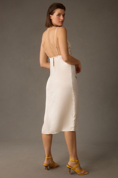 Embroidered Slip Dress | Nuuly