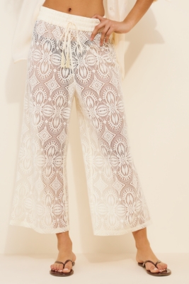 High-Rise Pull-On Pants