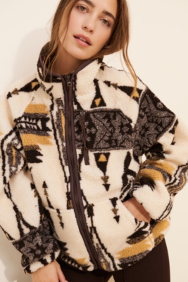 【YOURNUS】Totem Zip-Up Half Cardigan Totem Harlow Zip-Through Jacket | Nuuly