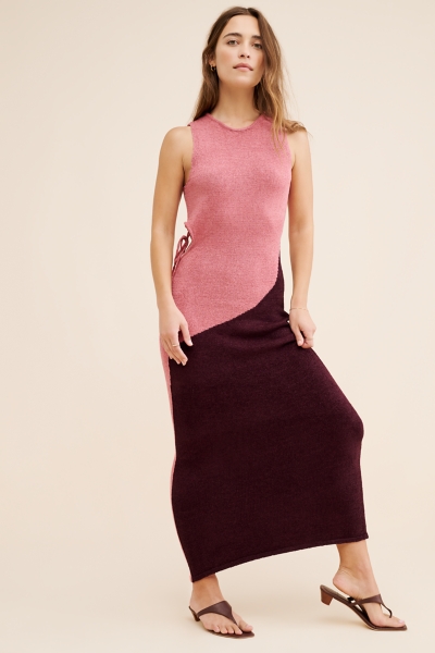 Sleeveless Cutout Knit Maxi Dress | Nuuly