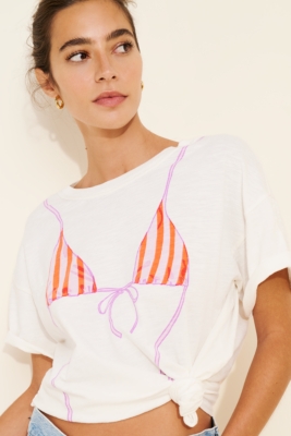 Boxy Crew-Neck Tee | Nuuly
