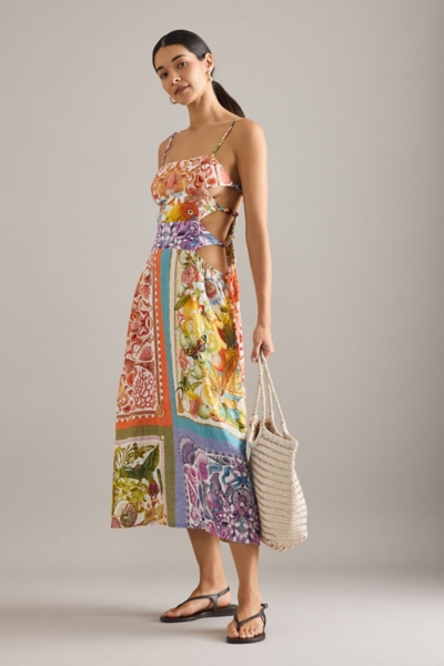 knee length dresses for ladies Bright Lights Beaded Maxi Dress main image 0
