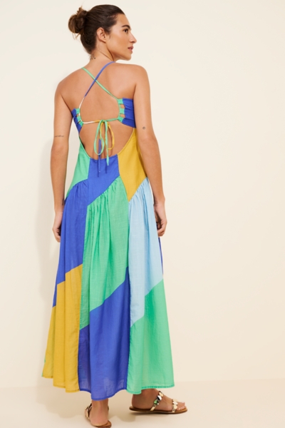 Sleeveless Drop-Waist Midi Dress | Nuuly