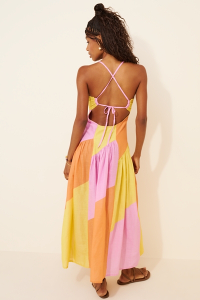 Cotton A-Line Midi Dress | Nuuly