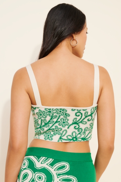 Knit Square Cropped Tank Top | Nuuly