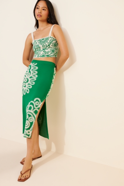 zendaya drop waist maxi dress Zendaya Maxi Dress by 4th & Reckless main image 1