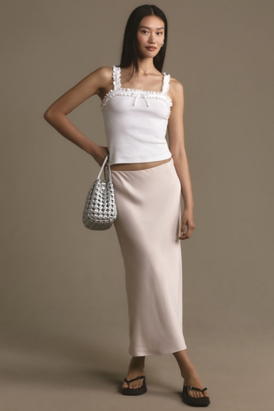 Ruffled Bow-Front Cami | Nuuly