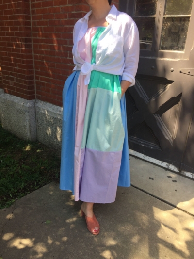 Pastel Color Block Dress | Nuuly