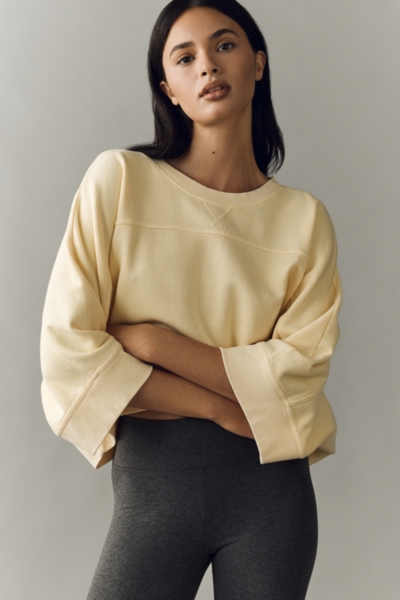 slim fit dress slacks Daily Practice by Anthropologie Long-Sleeve Hooded Midi Dress – White  Chocolate Couture