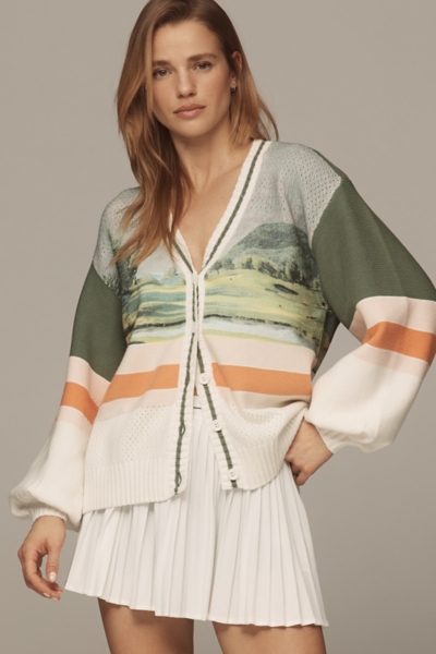 nagonstans ナゴン twist balloon pullover Zinger Balloon-Sleeve Cardigan Sweater | Nuuly