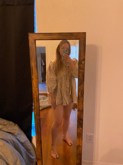 Barn Heart Jacquard Mini Dress | Nuuly