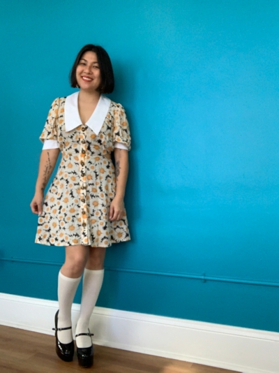 quirky mini dress Off the Turf Dress