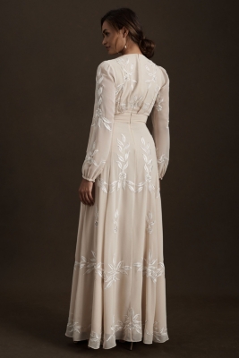Belize Embroidered Gown