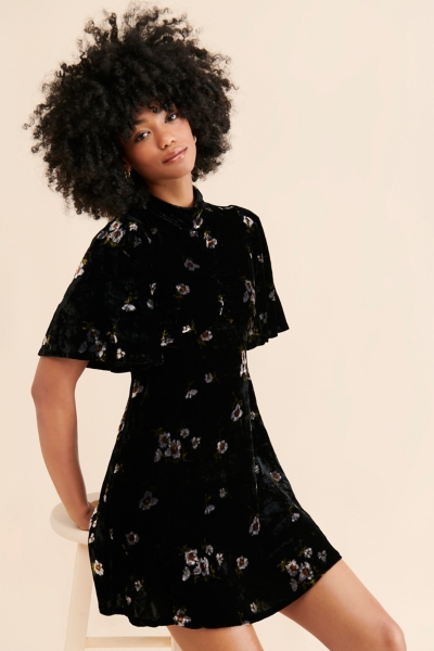 Be My Baby Velvet Mini Dress | Nuuly