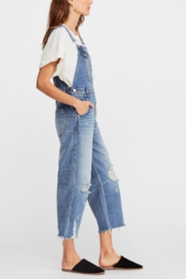 We The Free Baggy Boyfriend Overalls