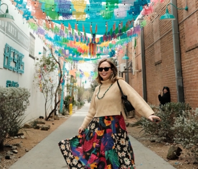 Pop Print A-Line Dress | Nuuly