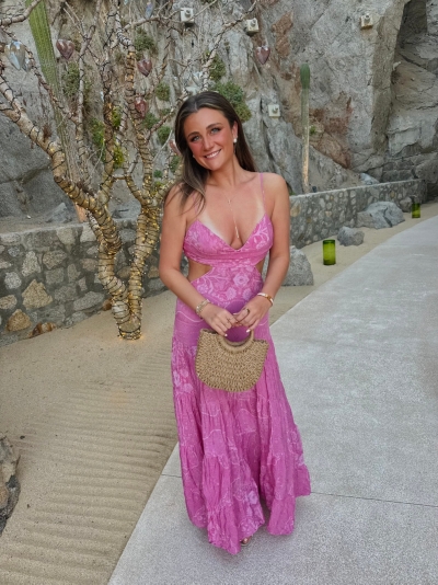 maxi black cocktail dress Melania Maxi Dress