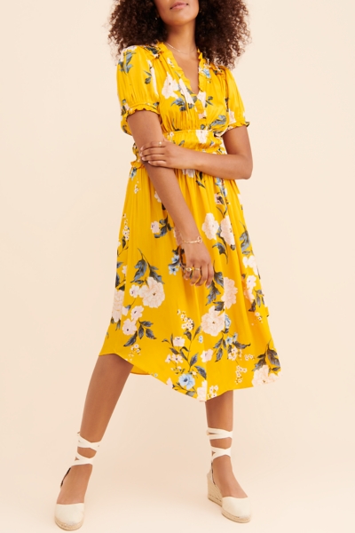 Canary Yellow Midi | Nuuly