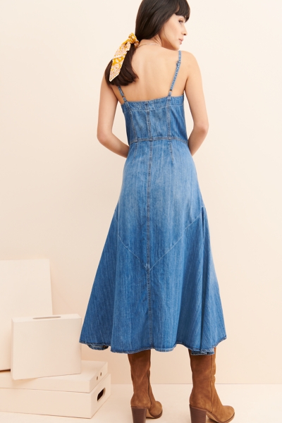 Trixie Denim Dress | Nuuly