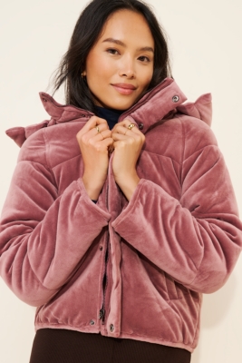 【COLOR iN ID】glossy padded curly jacket Yimoon Women's Y2k Winter Cropped Metallic Solid Color