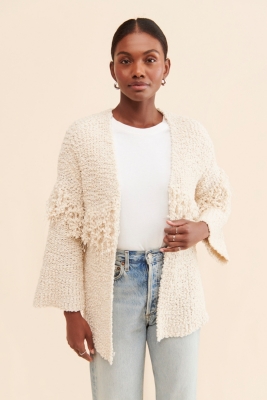 sweater fringe sleeves