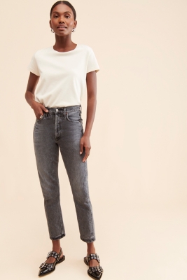 Charlotte High-Rise Straight Jeans | Nuuly