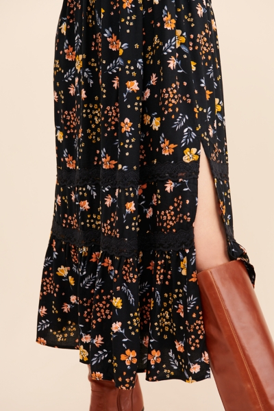 knee length dresses for ladies Gracie Floral Midi Dress main image 0