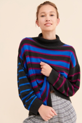 Striped Turtleneck Sweater | Nuuly Rent