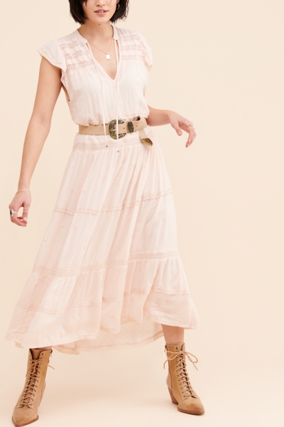 free people midnight midi dress