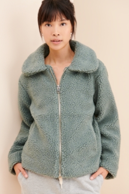 Bdg theo sale fleece teddy jacket