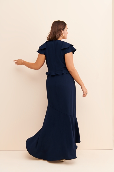 formal gown ruffled high low dress custom size Buy Girls Ruffled High Low Dress main image 0