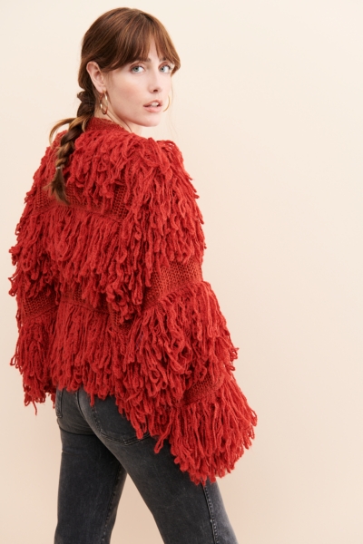 Friday Fringe Cardigan | Nuuly