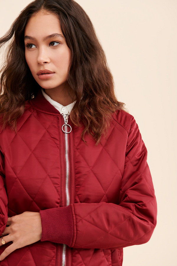 Quilted Bomber Jacket | Nuuly Quilted Bomber Jacket | Nuuly