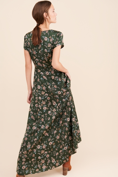 Green Floral Maxi Dress | Nuuly
