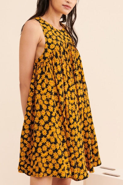 knee length dresses for ladies Sanni Animal Print Maxi Bone/Butterscotch / M