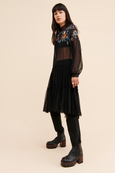 Sheer Delight Sequin Maxi Top | Nuuly