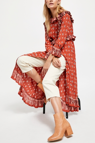 floral bardot midi dress Multi Floral Print Bardot Style Midi Dress – AX Paris