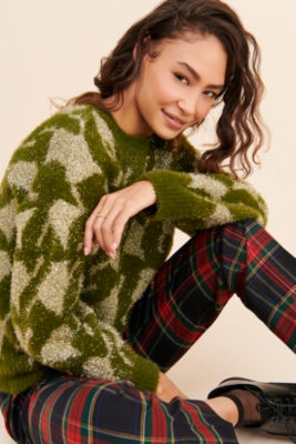 Joa houndstooth sweater best sale