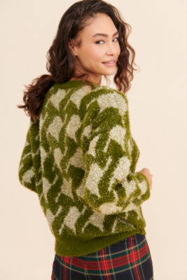Joa houndstooth sweater shop