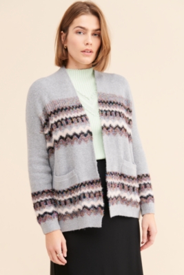 Sparkle Intarsia Cardigan | Nuuly Rent