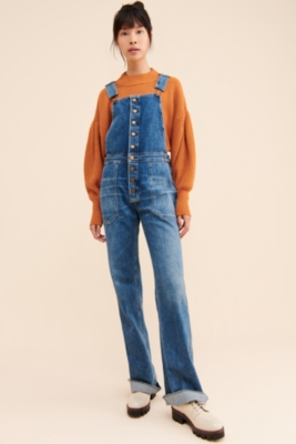 Faye Buttondown Overalls Nuuly