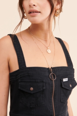 zipper tank dress