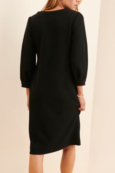 little black dress with sweater Lavelle Knit Mini Dress main image 1