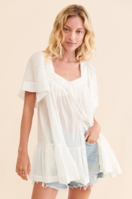 Hearts Desire Solid Tunic Nuuly